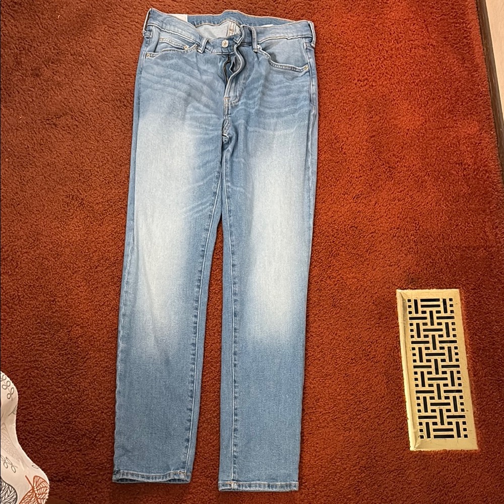 H&M Blue Skinny Jeans with Modern Stretch